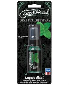 Good Head Oral Delight Spray 1 Oz - Liquid Mint