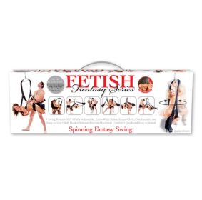 Fetish Fantasy Series Spinning Fantasy Swing - Black