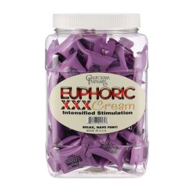 Euphoric XXX Cream - 72 Piece Fishbowl - 10 ml Pillows