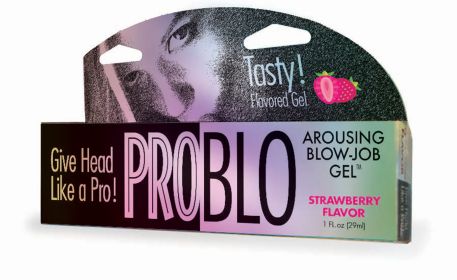 Problo Arousing Blow-Job Gel - Strawberry - 1.5 Fl. Oz.
