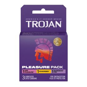 Trojan Pleasure Pack - 3 Pack
