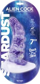 Stardust - Alien Cock - Bendable Texturized Dildo Texturized Dildo - 7 Inch
