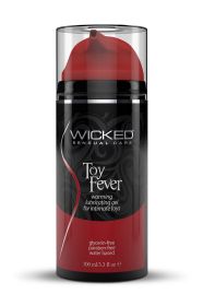 Toy Fever Warming Lubricating Gel for Intimate Toys - 3.3 Fl. Oz.