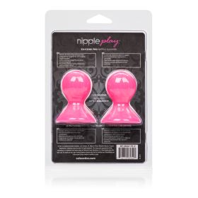 Nipple Play Silicone Pro Nipple Suckers - Pink