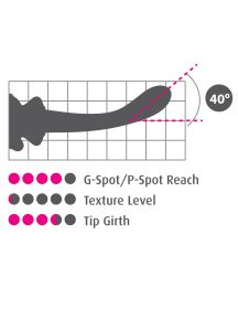 Icicles No. 89 - With Silicone Suction Cup - Blue