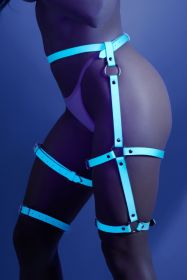 Leg Harness (Option: One Size  Light Blue)