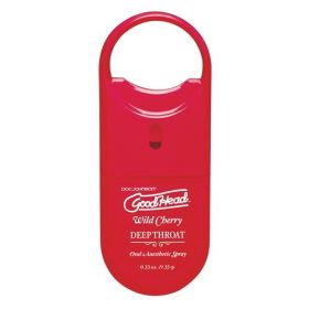 Goodhead to Go Deep Throat Spray (Option: Wild Cherry)