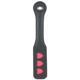 12 Inch Leather Impression Paddle (Option: Heart)