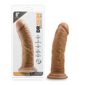 Dr. Skin (Option: 8 Inch Cock With Suction Cup  Mocha)
