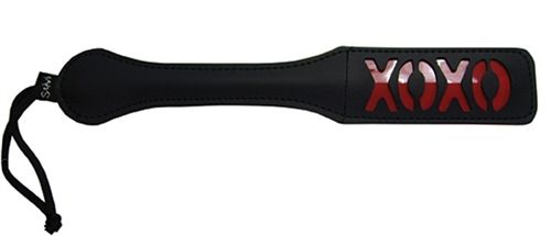 Sex and Mischief Xoxo Paddle (Option: Black)