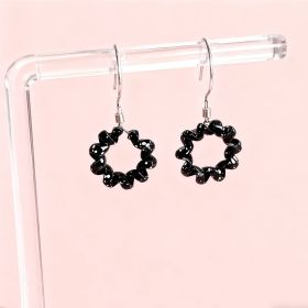 Black&White Earrings-1485 (Option: 6926398651485)