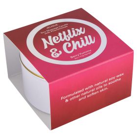 Massage Candle (Option: Netflix and Chill  Berry Yummy  4 Oz. Jar)
