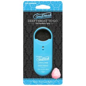 Goodhead (Option: Deep Throat Spray toGo  Cotton Candy  0.30 Fl. Oz.)