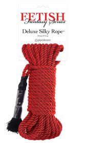 Fetish Fantasy Series Deluxe Silky Rope (Option: Red)