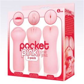 Pocket Pink (Option: 3 Pack)