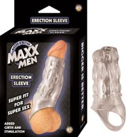 Maxx Men Erection Sleeve (Option: Clear)