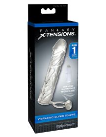 Fantasy X (Option: Tensions Vibrating Super Sleeve  Clear)