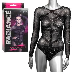 Radiance Long Sleeve Body Suit (Option: One Size  Black)