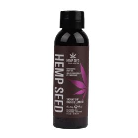 Hemp Seed Massage and Body Oil (Option: Skinny Dip  2 Fl. Oz/ 60ml)