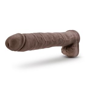 Au Naturel (Option: Daddy  14 Inch Sensa Feel Dual Density Dildo  Chocolate)
