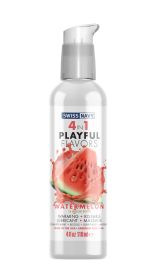 Swiss Navy 4 (Option: in1 Playful Flavors  Watermelon 4 Oz)