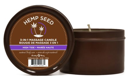 Hemp Seed 3 (Option: in1 Massage Candle  High Tide  6 Oz.)