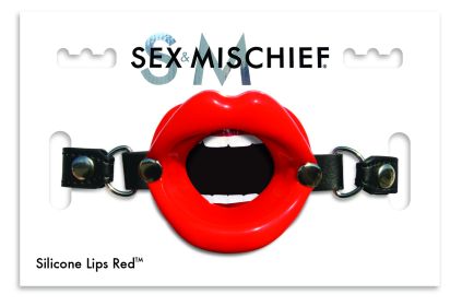 Sex and Mischief Silicone Lips (Option: Red)