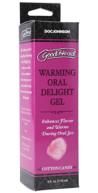 Goodhead (Option: Warming Oral Delight Gel  Cotton Candy  4 Fl. Oz.)