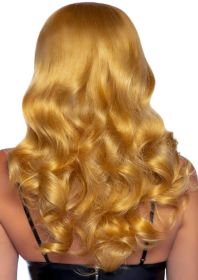 24 Inch Misfit Long Wavy Bang Wig (Option: Dark Blond)