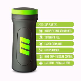 M for Men (Option: M2  Male Masturbator Cup  Black)