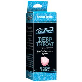 Goodhead (Option: Deep Throat Spray  Cotton Candy  2 Fl. Oz.)