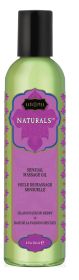 Naturals Massage Oil (Option: Island Passion Berry  8 Fl. Oz.)