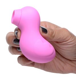 Sucky Ducky Silicone Clitoral Stimulator (Option: Pink)