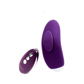Niki Rechargeable Flexible Magnetic Panty Vibe (Option: Purple)