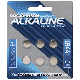 Doc Johnson Alkaline Batteries (Option: LR44  15 Volts)