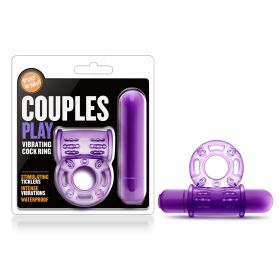 Play With Me (Option: Couples Play  Vibrating Cock Ring  Purple)