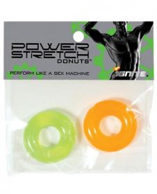 Power Stretch Donuts (Option: 2 Pack  Orange and Green)