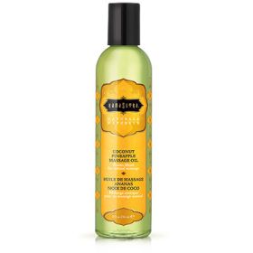 Naturals Massage Oil (Option: Coconut Pineapple 8 Fl Oz)