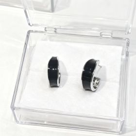 Black Earrings-1454 (Option: 6926398651454)