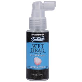 Goodhead (Option: Wet Head  Dry Mouth Spray  Cotton Candy  2 Fl. Oz. (59ml))