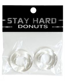 Stay Hard Donuts (Option: 2 Pack  Clear)
