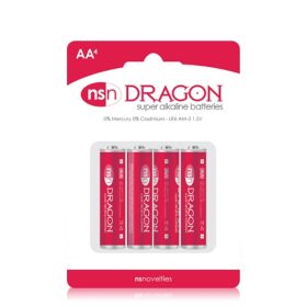 Dragon (Option: Alkaline Batteries  AA  4 Pack)