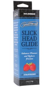 Goodhead (Option: Slick Head Glide  Strawberry  4 Oz.)