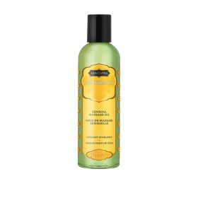 Naturals Massage Oil (Option: Coconut Pineapple  2 Fl Oz (59 ml))