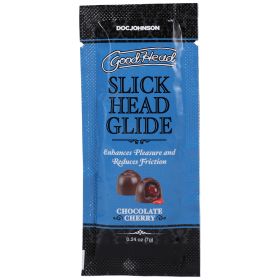 Goodhead (Option: Slick Head Glide  Chocolate Cherry  0.24 Oz Bulk)