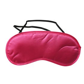 Sex and Mischief Satin Blindfold (Option: Hot Pink)