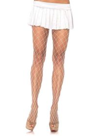Xena Spandex Diamond Tights (Option: One Size  White)