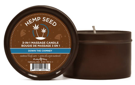 Hemp Seed 3 (Option: in1 Massage Candle Down the Chimney 6oz/ 170 G)