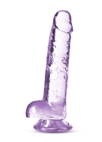 Naturally Yours (Option: 7 Inch Crystalline Dildo  Amethhyst)