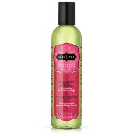 Naturals Massage Oil (Option: Strawberry Divine 8 Fl Oz)